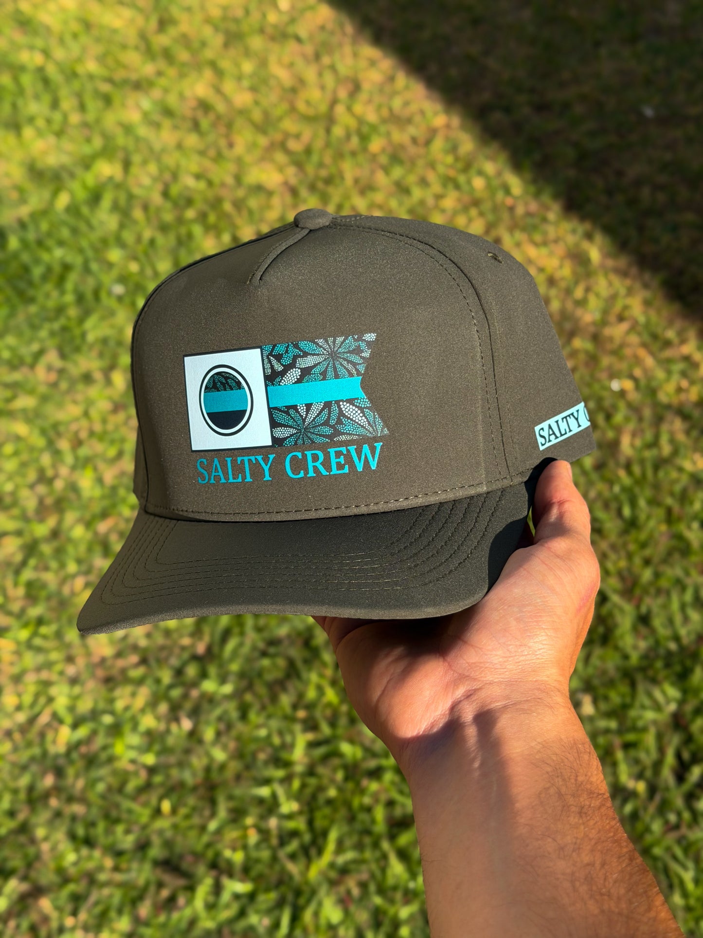 Gorra Salty Crew Surf WaterProof Gear Unitalla SnapBack