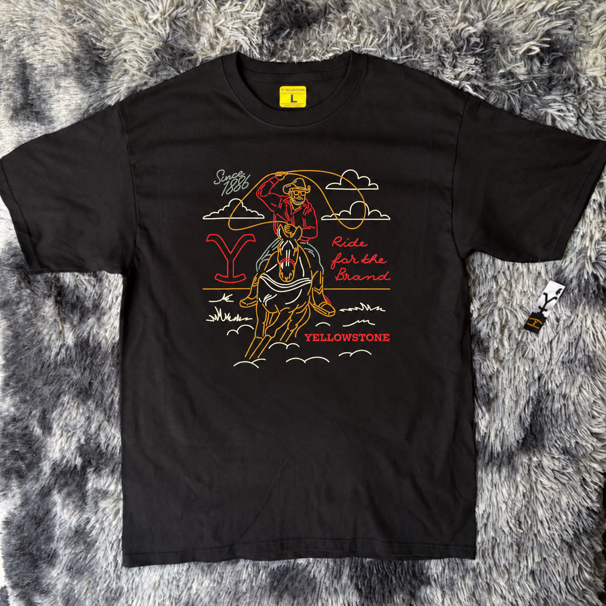 Playera Yellowstone Vaquero Western Gear