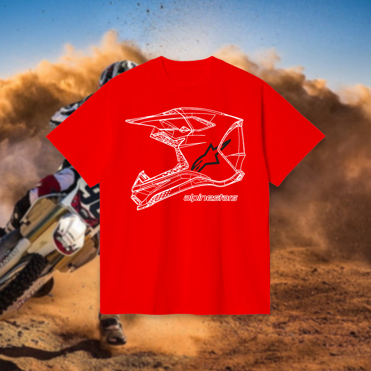 Playera Alpinestar Racing Off Road Gear