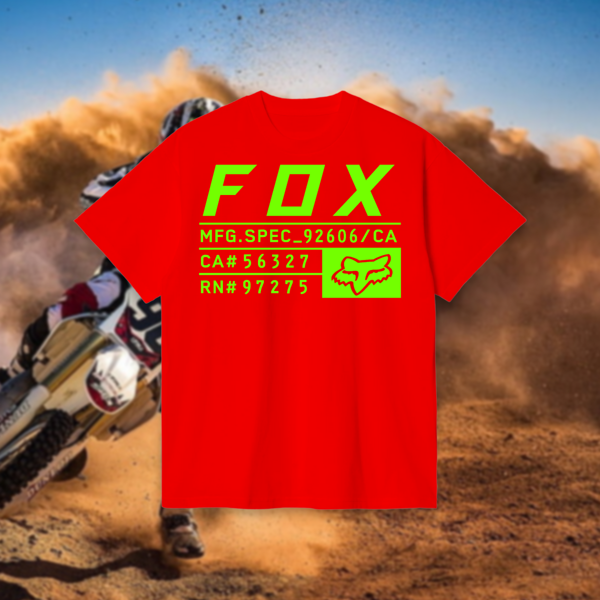 Playera Fox Racing Off Road Gear