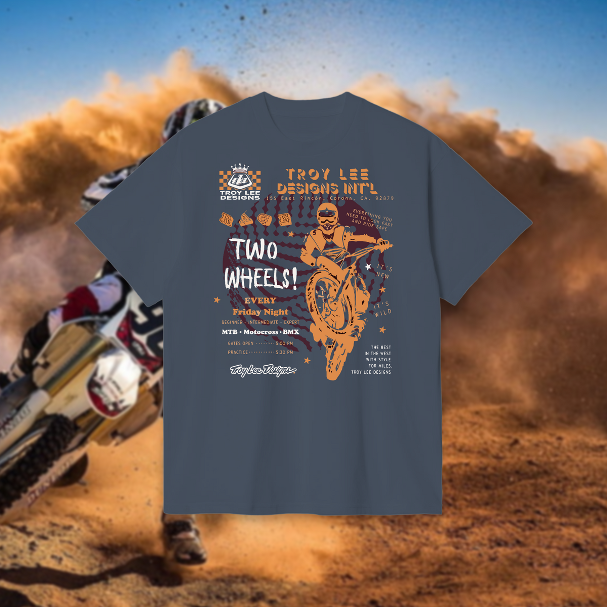 Playera Troy Lee Desing Off Road Gear
