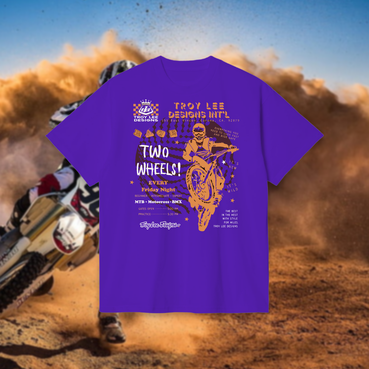 Playera Troy Lee Desing Off Road Gear
