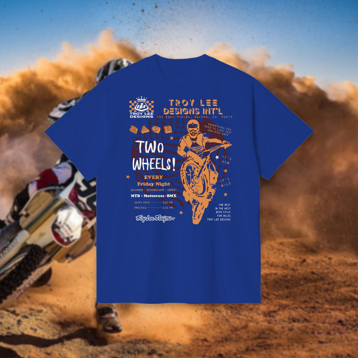 Playera Troy Lee Desing Off Road Gear